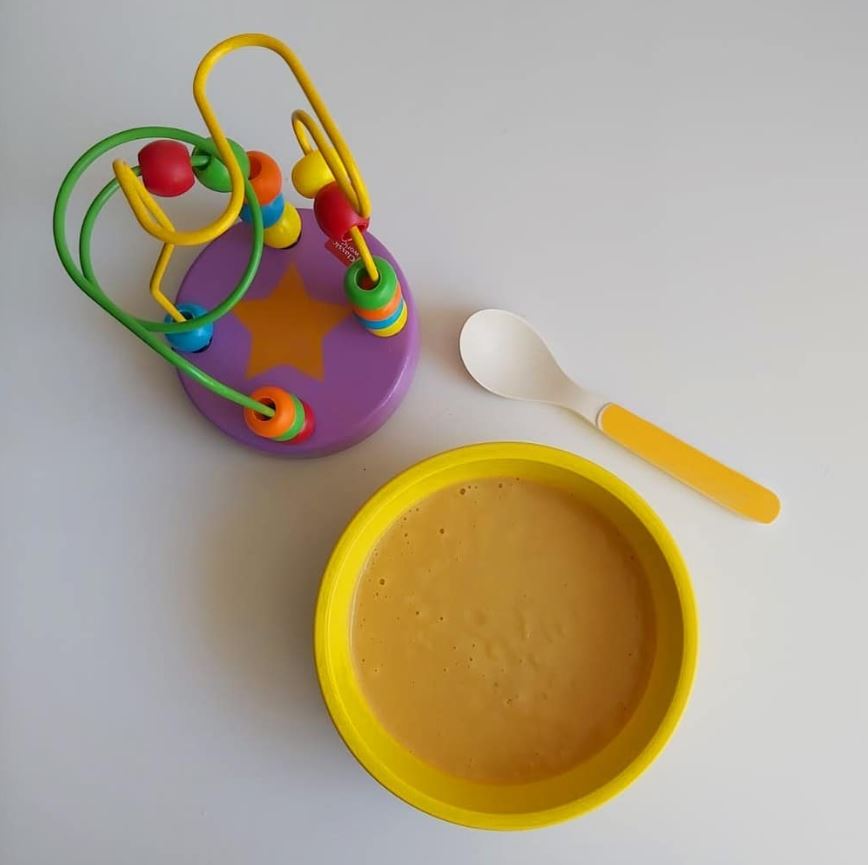 tatlı patatesli mercimek çorbası