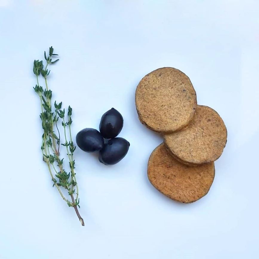 taze kekikli zeytinli pankek