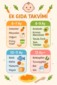 ek gıda takvim